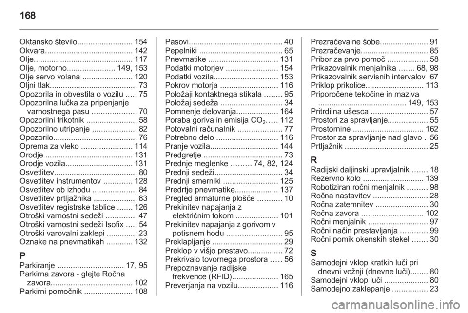 OPEL VIVARO 2013  Uporabniški priročnik 
