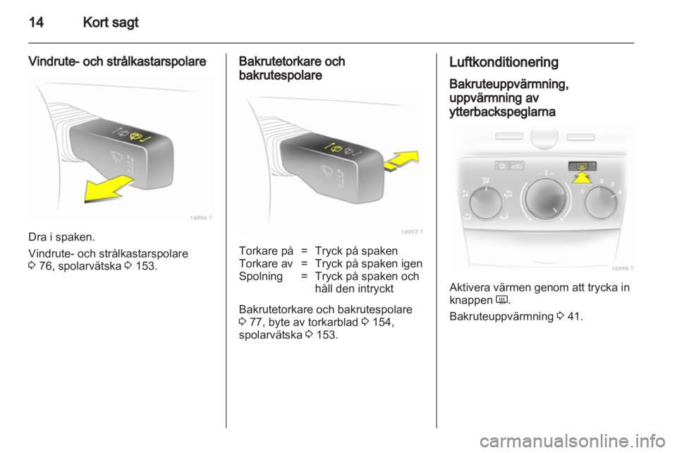 OPEL ZAFIRA 2010  Instruktionsbok 