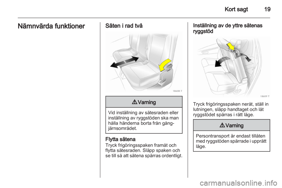 OPEL ZAFIRA 2010  Instruktionsbok 