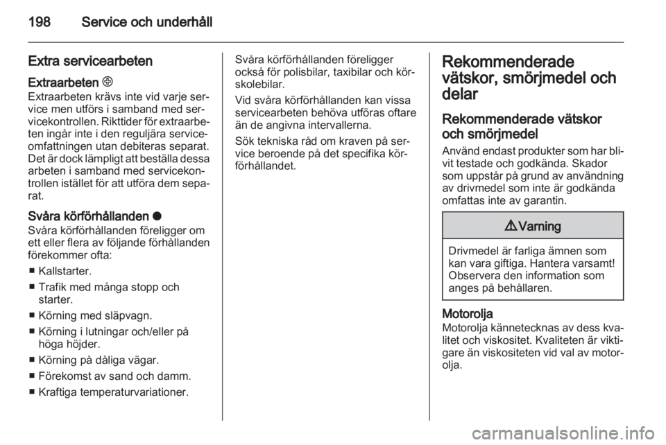 OPEL ZAFIRA 2010 Instruktionsbok OPEL ZAFIRA 2010 Instruktionsbok