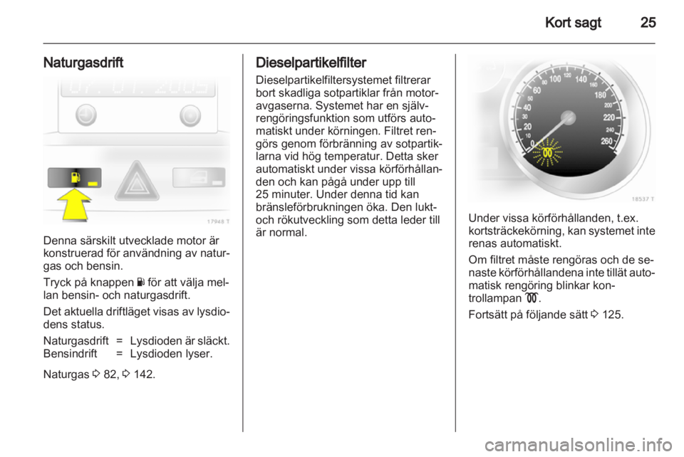 OPEL ZAFIRA 2010  Instruktionsbok 