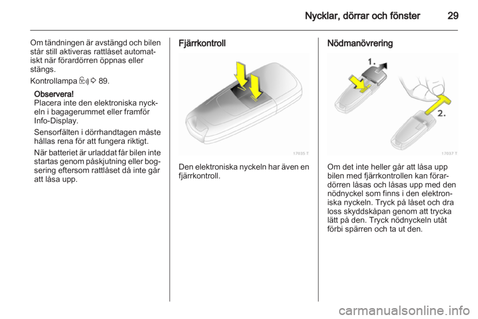 OPEL ZAFIRA 2010  Instruktionsbok 