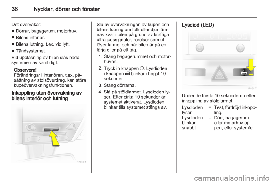 OPEL ZAFIRA 2010  Instruktionsbok 