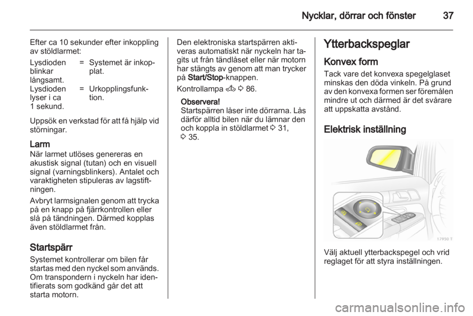 OPEL ZAFIRA 2010  Instruktionsbok 