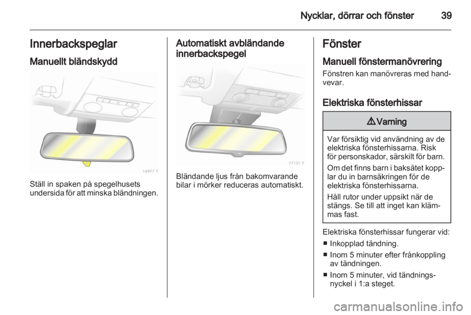 OPEL ZAFIRA 2010  Instruktionsbok 