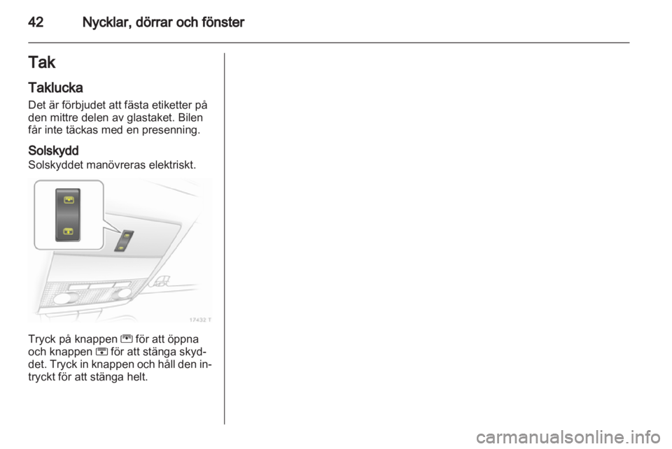 OPEL ZAFIRA 2010  Instruktionsbok 