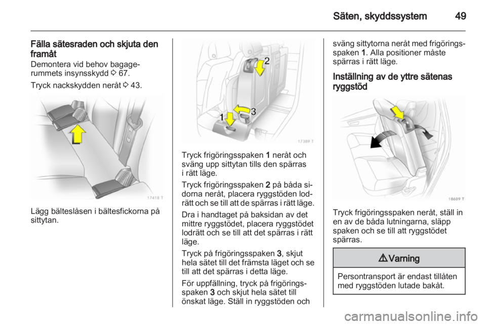 OPEL ZAFIRA 2010  Instruktionsbok 