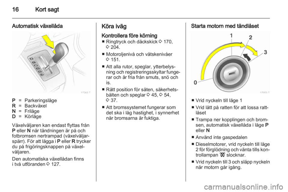 OPEL ZAFIRA 2010.5  Instruktionsbok 