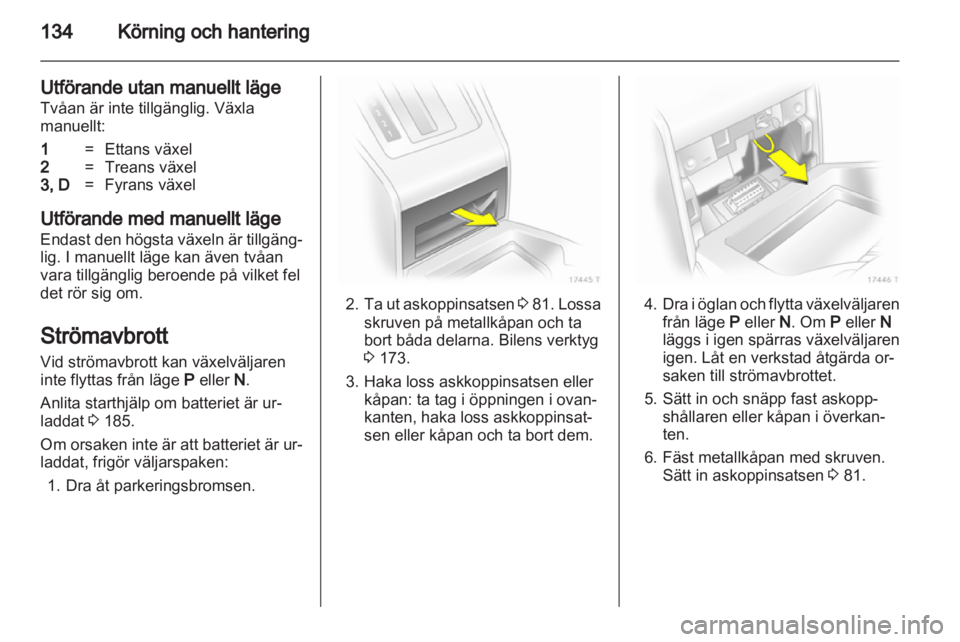 OPEL ZAFIRA 2011  Instruktionsbok 