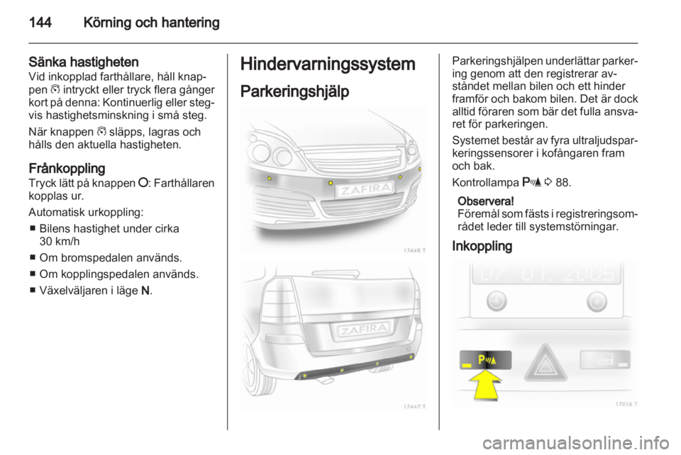 OPEL ZAFIRA 2011 Instruktionsbok OPEL ZAFIRA 2011 Instruktionsbok