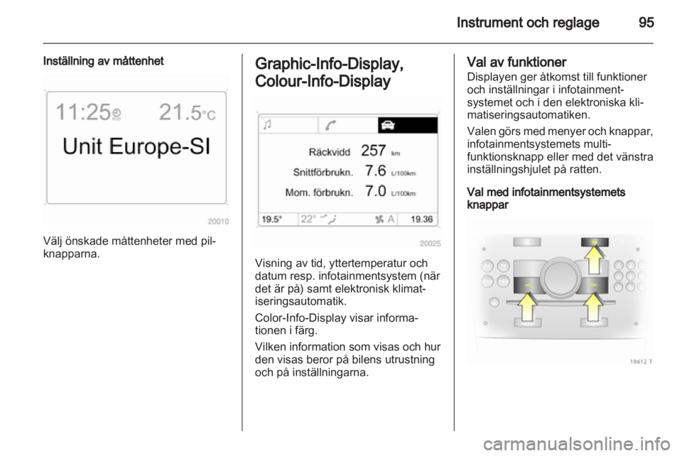 OPEL ZAFIRA 2011  Instruktionsbok 