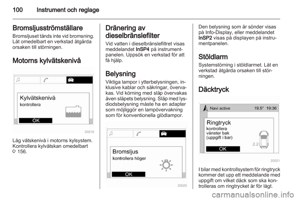 OPEL ZAFIRA 2011  Instruktionsbok 
