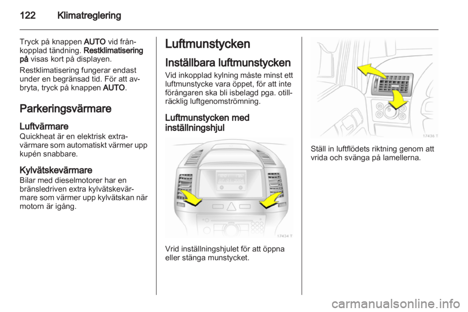 OPEL ZAFIRA 2011.5 Instruktionsbok OPEL ZAFIRA 2011.5 Instruktionsbok