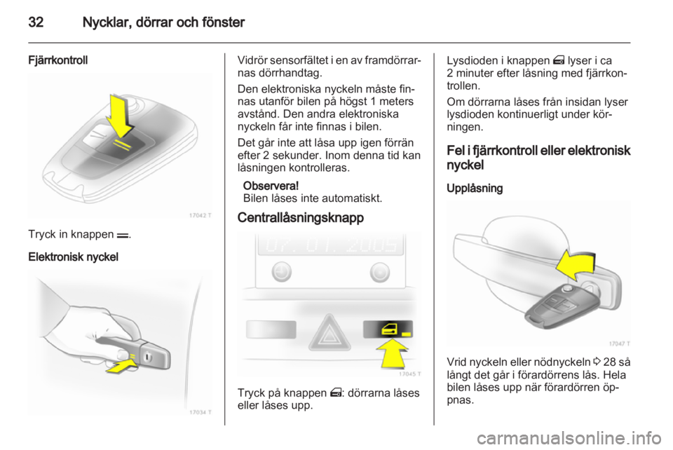 OPEL ZAFIRA 2011.5 Instruktionsbok OPEL ZAFIRA 2011.5 Instruktionsbok
