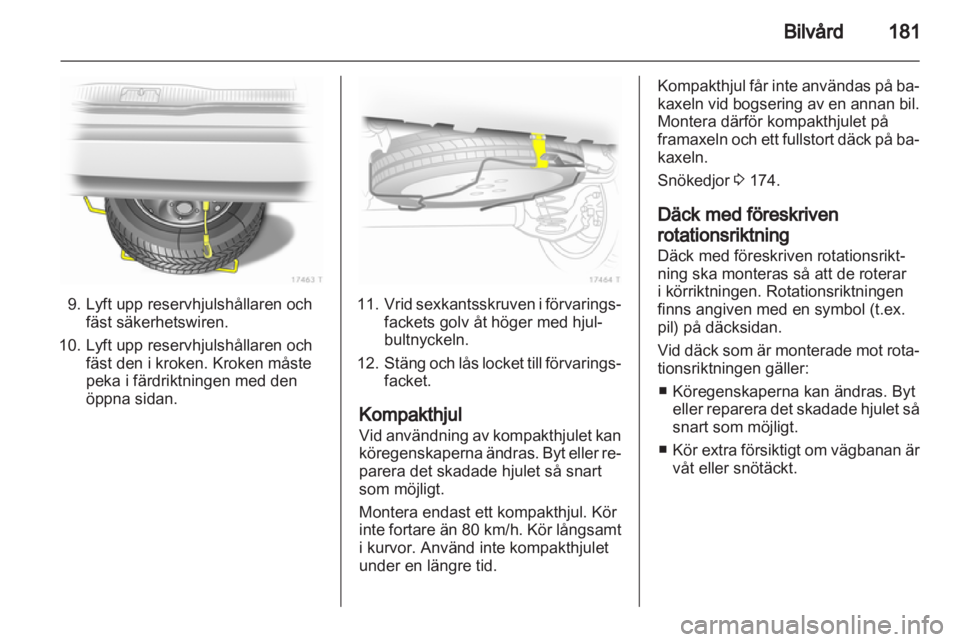 OPEL ZAFIRA 2012 Instruktionsbok OPEL ZAFIRA 2012 Instruktionsbok