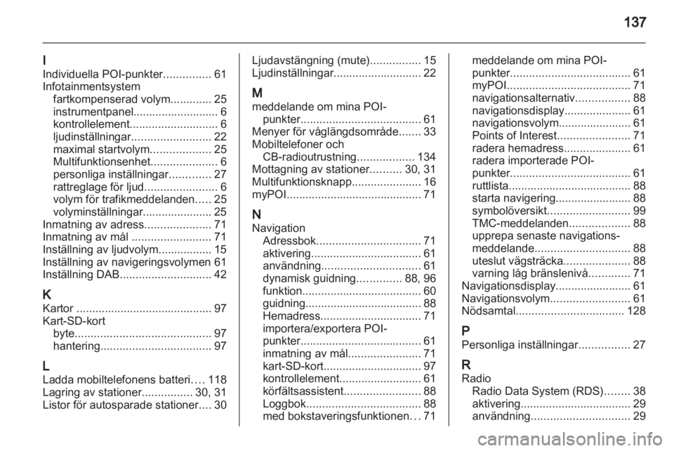 OPEL ZAFIRA B 2013  Handbok för infotainmentsystem 