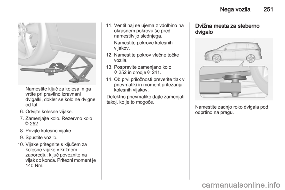 OPEL ZAFIRA TOURER 2013 Uporabniški priročnik OPEL ZAFIRA TOURER 2013 Uporabniški priročnik