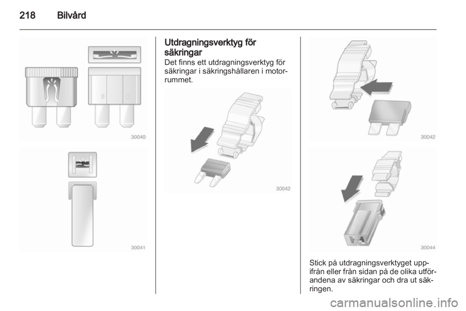 OPEL ZAFIRA TOURER 2012  Instruktionsbok 