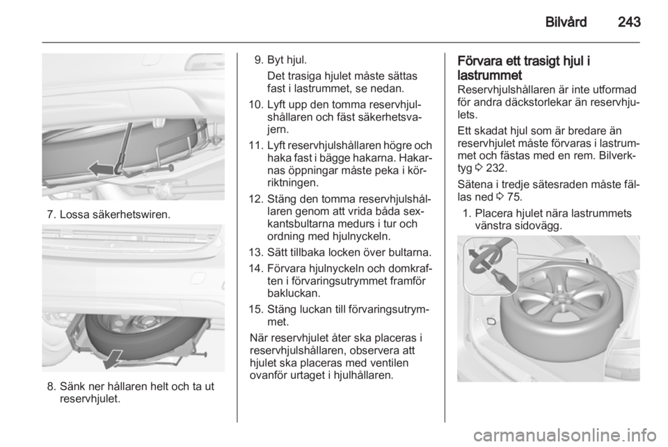 OPEL ZAFIRA TOURER 2013 Instruktionsbok OPEL ZAFIRA TOURER 2013 Instruktionsbok