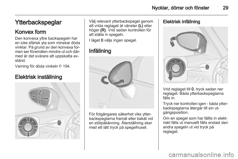 OPEL ZAFIRA TOURER 2013.5  Instruktionsbok 