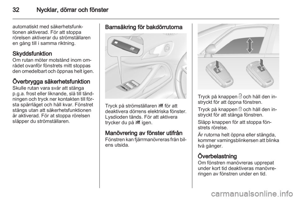 OPEL ZAFIRA TOURER 2013.5  Instruktionsbok 