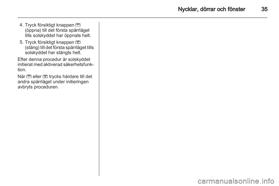 OPEL ZAFIRA TOURER 2013.5  Instruktionsbok 
