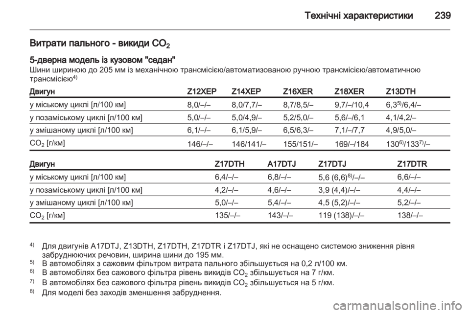 OPEL ASTRA H 2010.5 Посібник з експлуатації (in Ukrainian) OPEL ASTRA H 2010.5 Посібник з експлуатації (in Ukrainian)