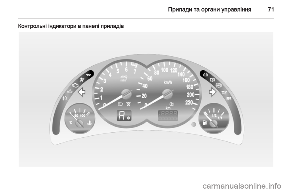 OPEL COMBO 2011.5 Посібник з експлуатації (in Ukrainian) OPEL COMBO 2011.5 Посібник з експлуатації (in Ukrainian)