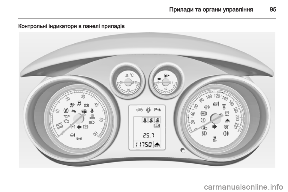 OPEL MERIVA 2012 Посібник з експлуатації (in Ukrainian) OPEL MERIVA 2012 Посібник з експлуатації (in Ukrainian)