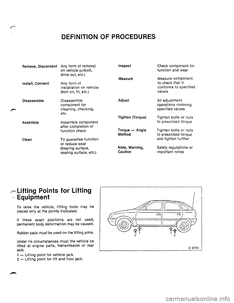 OPEL ASTRA 1991  Electronic Workshop Manual Downloaded from www.Manualslib.com manuals search engine   