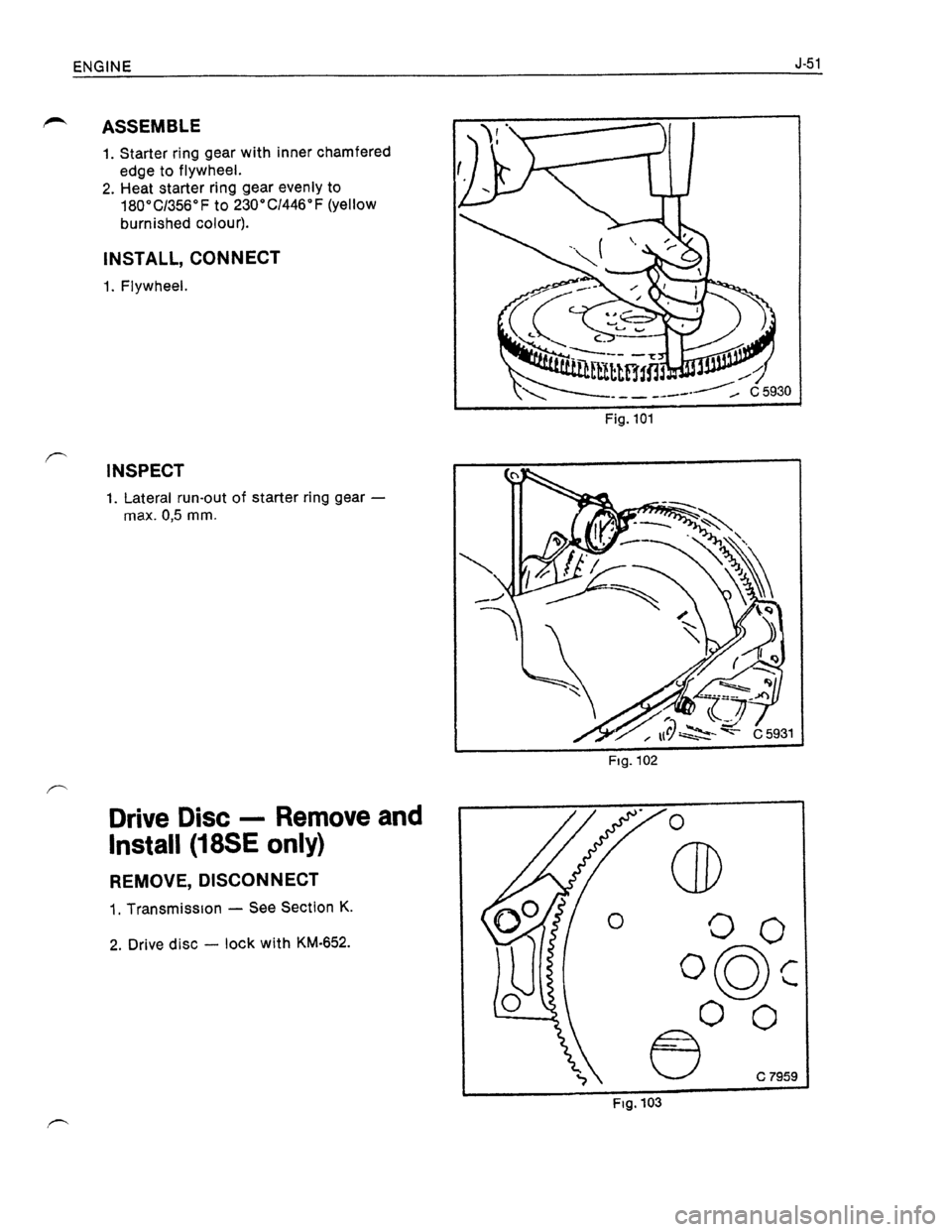 OPEL ASTRA 1991  Electronic Workshop Manual Downloaded from www.Manualslib.com manuals search engine   