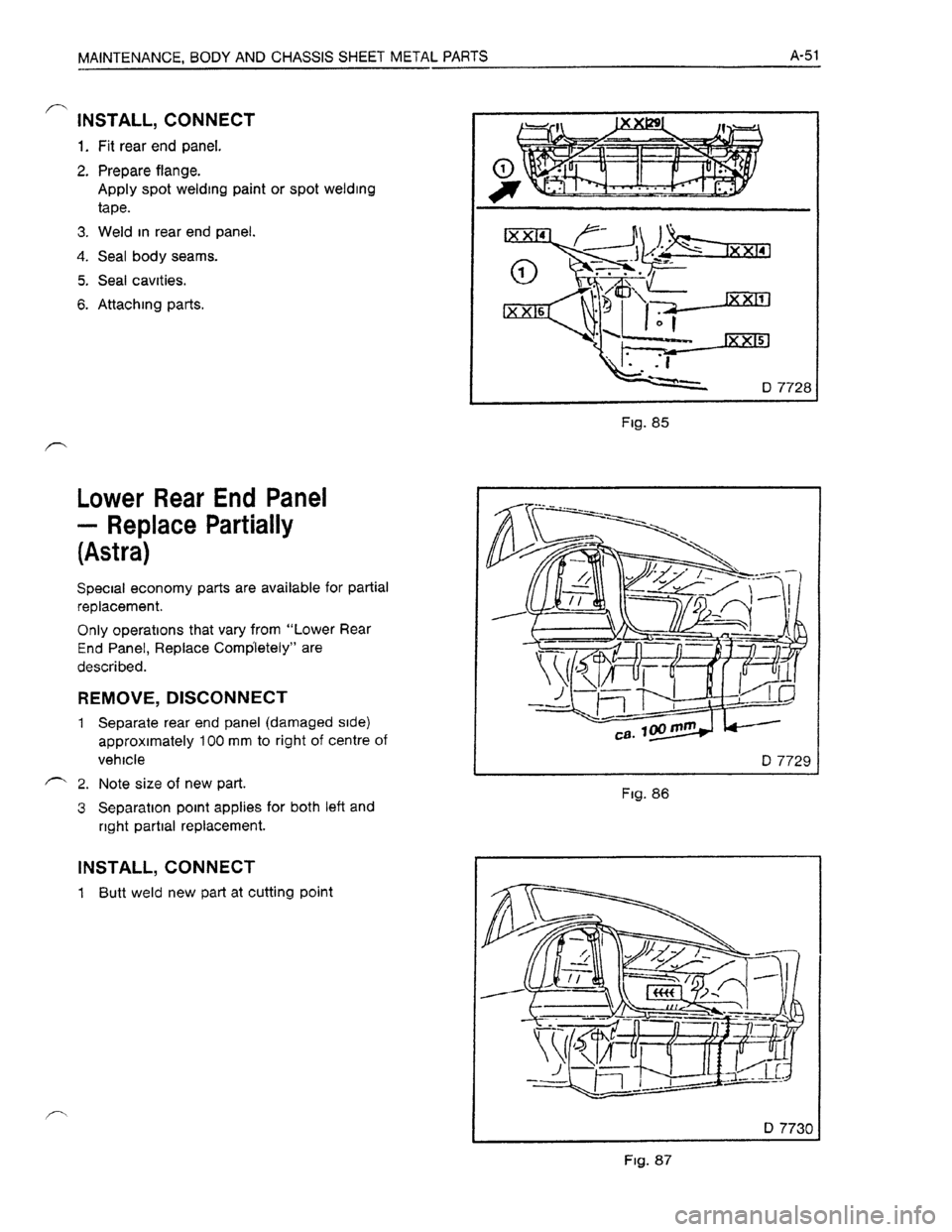 OPEL ASTRA 1991 Electronic Repair Manual Downloaded from www.Manualslib.com manuals search engine OPEL ASTRA 1991 Electronic Repair Manual Downloaded from www.Manualslib.com manuals search engine