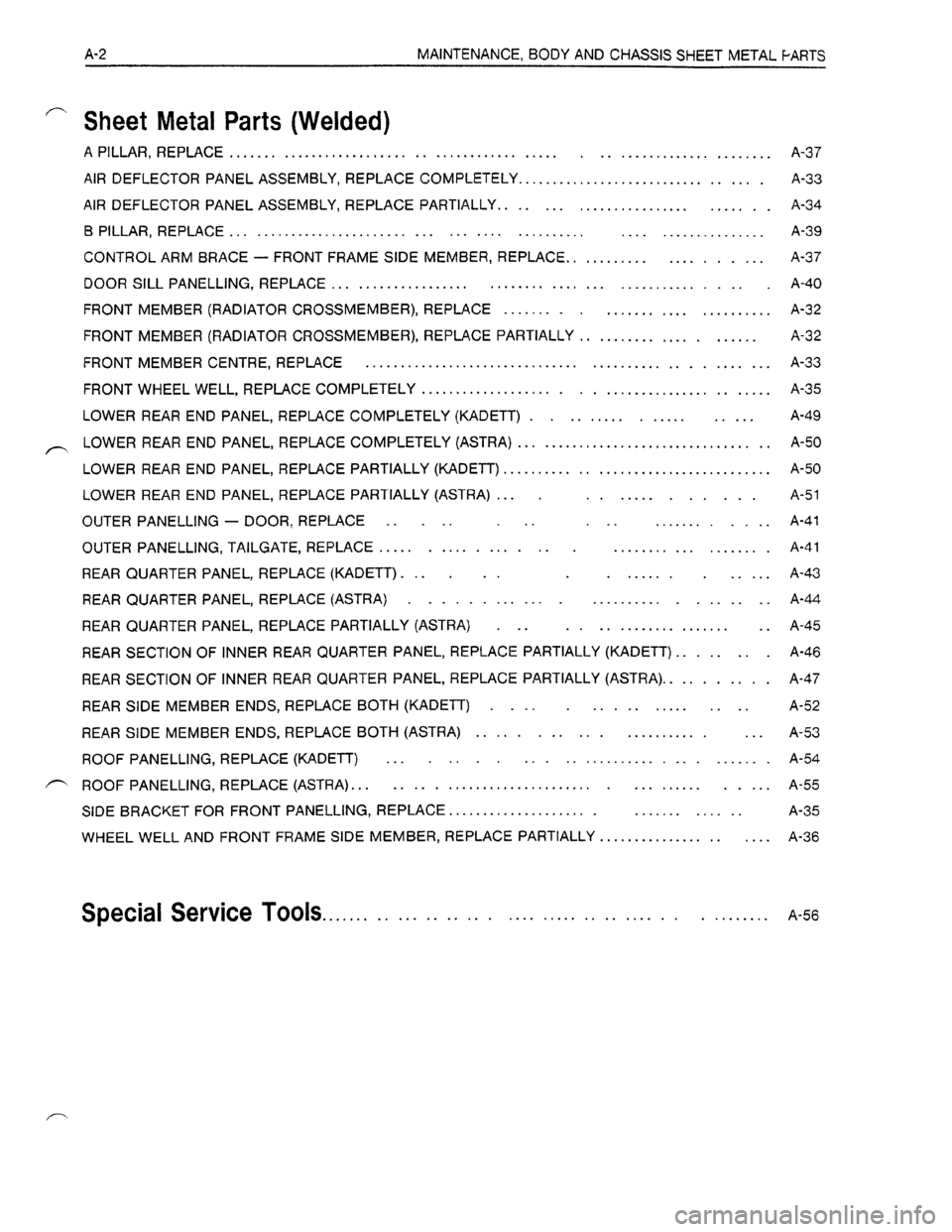 OPEL ASTRA 1991  Electronic Workshop Manual Downloaded from www.Manualslib.com manuals search engine   