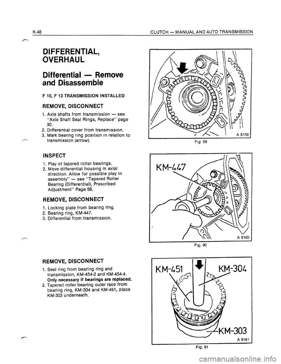 OPEL ASTRA 1991  Electronic Workshop Manual Downloaded from www.Manualslib.com manuals search engine   