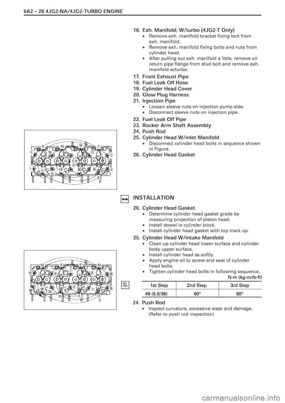 OPEL FRONTERA 1998  Workshop Manual 