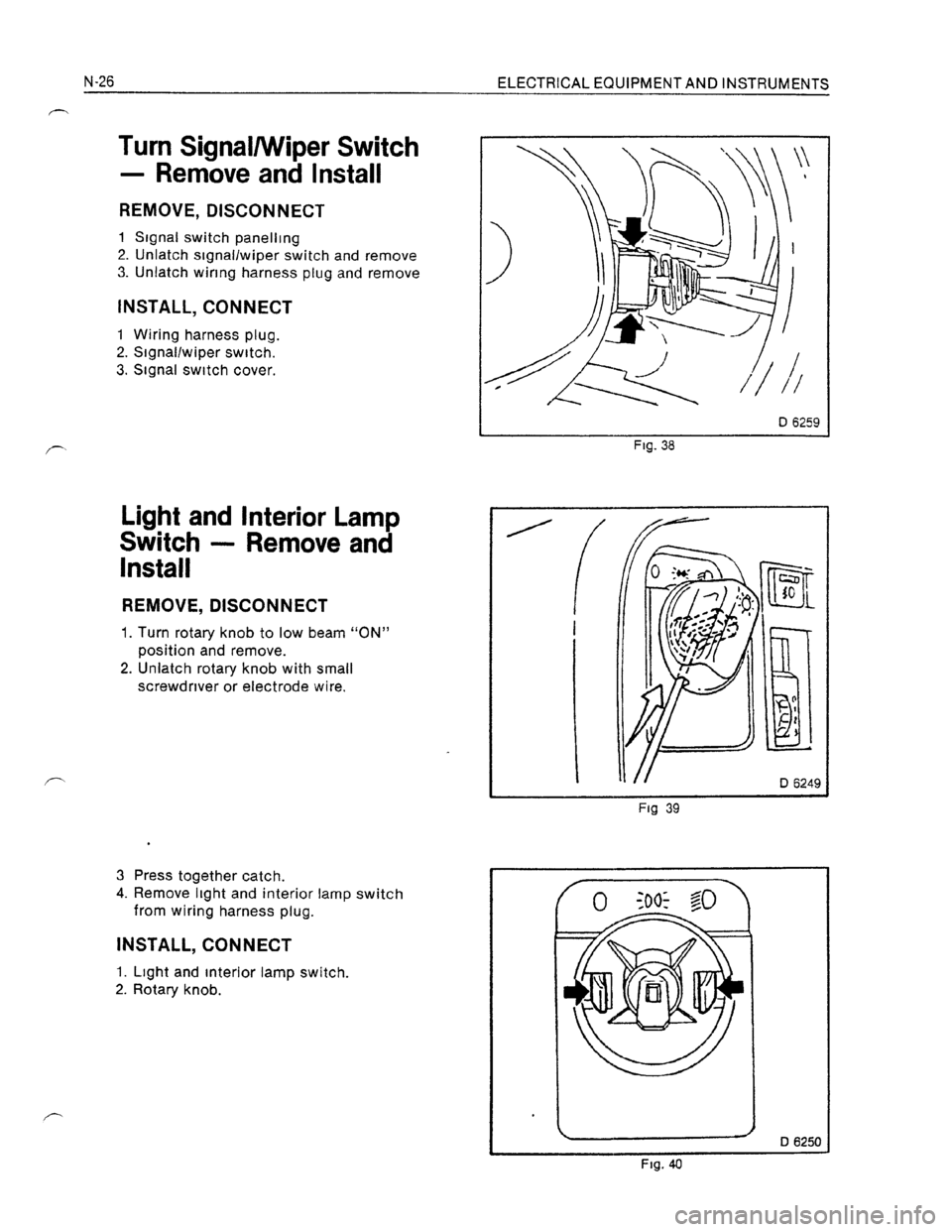 OPEL KADETT 1991 Electronic Workshop Manual Downloaded from www.Manualslib.com manuals search engine OPEL KADETT 1991 Electronic Workshop Manual Downloaded from www.Manualslib.com manuals search engine
