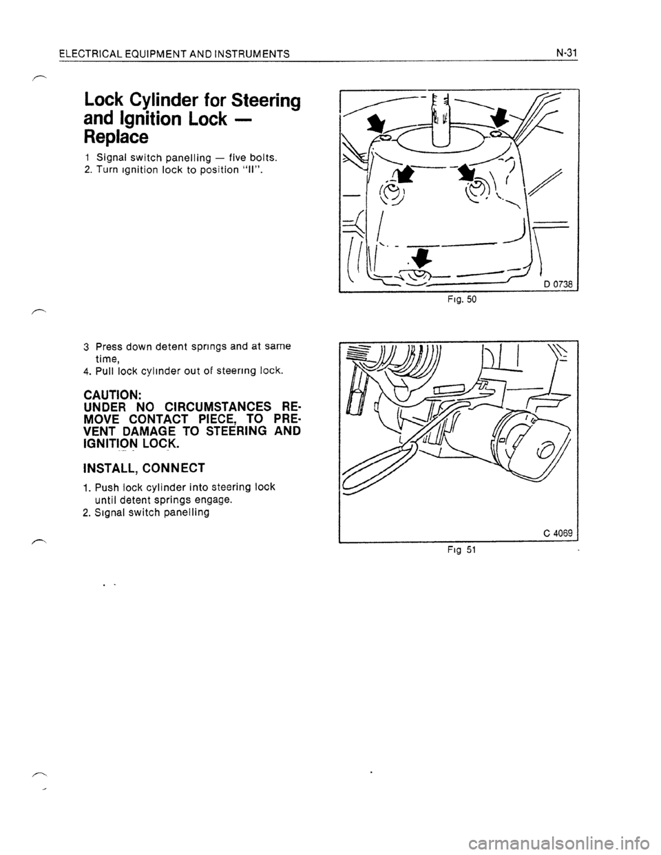 OPEL KADETT 1991 Electronic Workshop Manual Downloaded from www.Manualslib.com manuals search engine OPEL KADETT 1991 Electronic Workshop Manual Downloaded from www.Manualslib.com manuals search engine