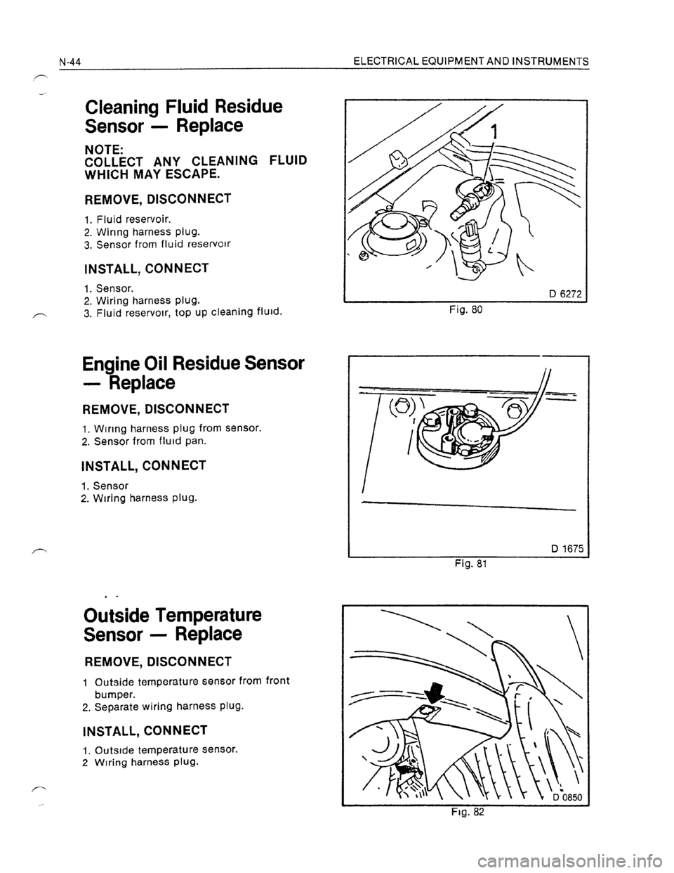 OPEL KADETT 1991  Electronic Workshop Manual Downloaded from www.Manualslib.com manuals search engine   