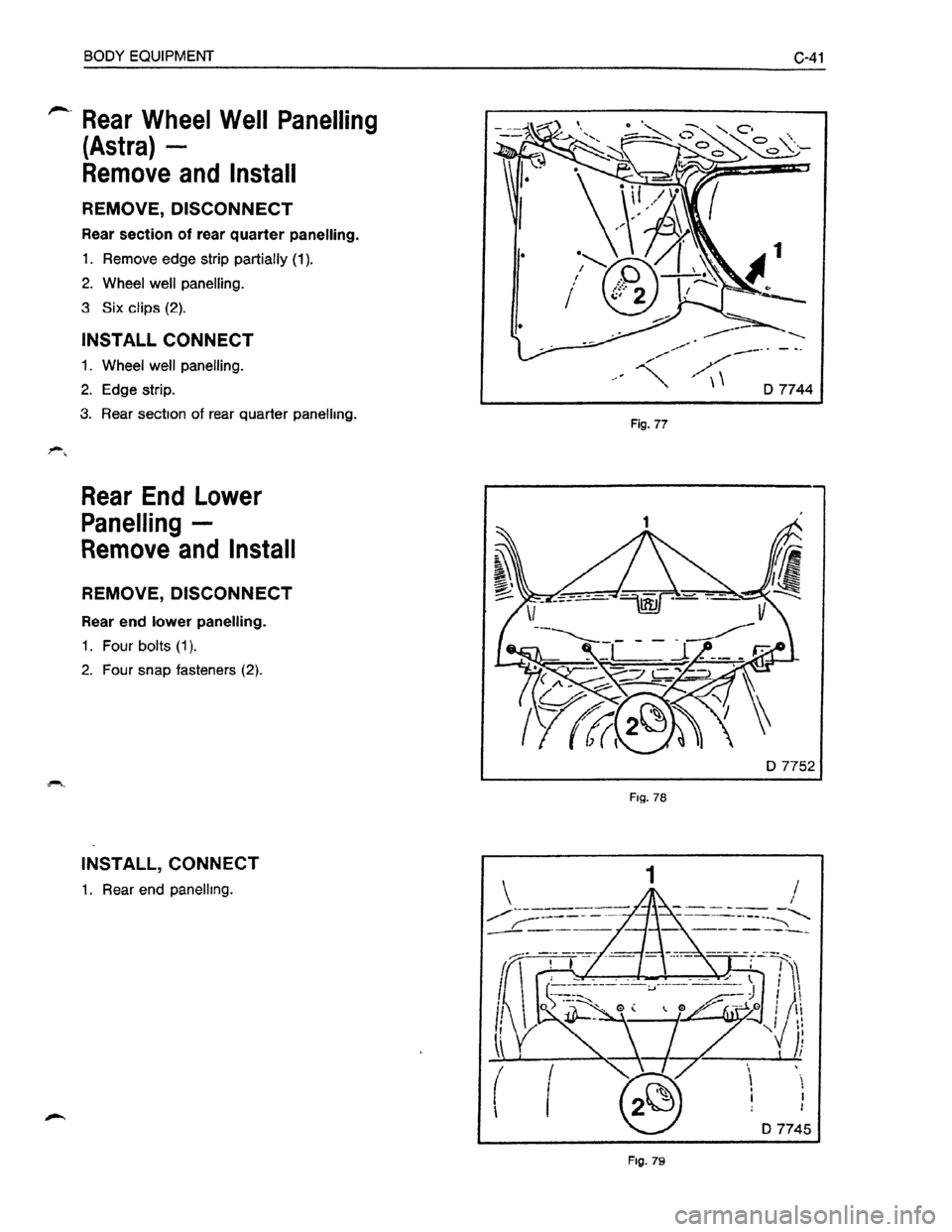 OPEL KADETT 1991 Electronic Workshop Manual Downloaded from www.Manualslib.com manuals search engine OPEL KADETT 1991 Electronic Workshop Manual Downloaded from www.Manualslib.com manuals search engine
