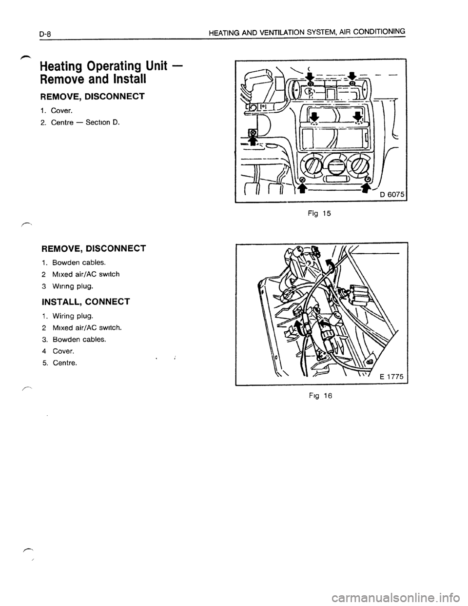 OPEL KADETT 1991  Electronic Workshop Manual Downloaded from www.Manualslib.com manuals search engine   