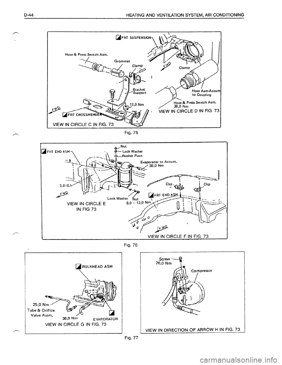 OPEL KADETT 1991  Electronic Workshop Manual Downloaded from www.Manualslib.com manuals search engine   