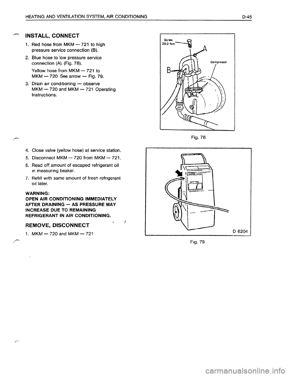 OPEL KADETT 1991  Electronic Workshop Manual Downloaded from www.Manualslib.com manuals search engine   