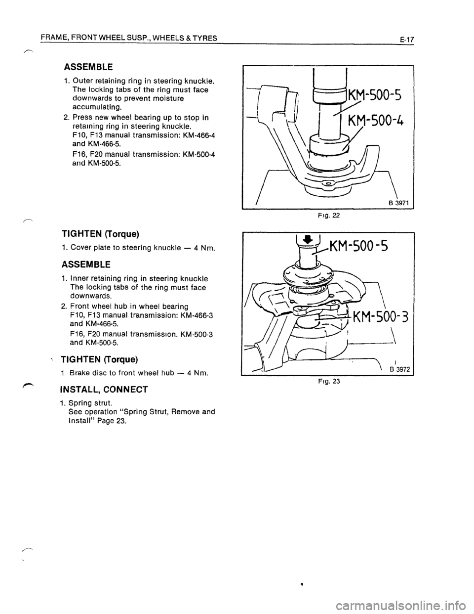 OPEL KADETT 1991  Electronic Workshop Manual Downloaded from www.Manualslib.com manuals search engine   