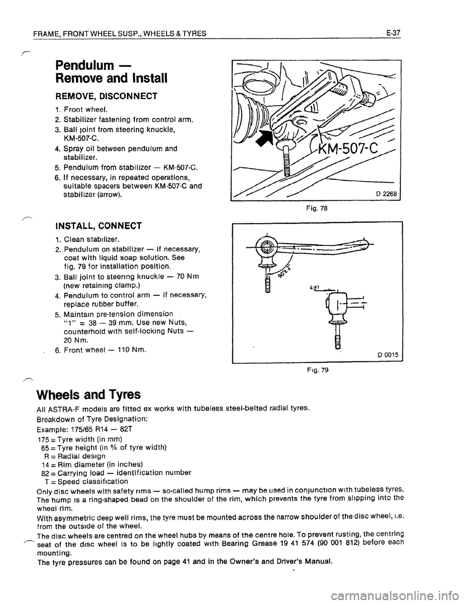 OPEL KADETT 1991  Electronic Workshop Manual Downloaded from www.Manualslib.com manuals search engine   