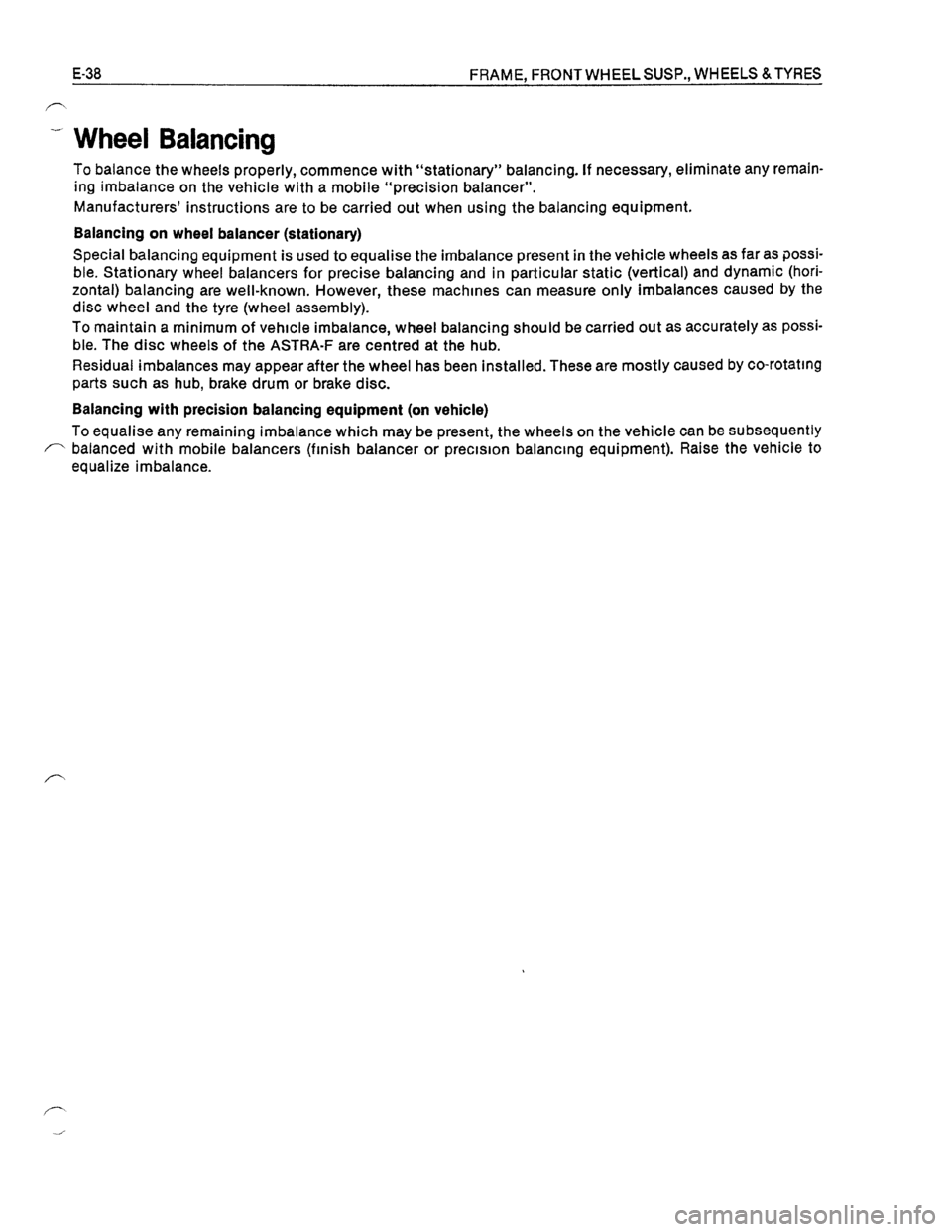 OPEL KADETT 1991  Electronic Workshop Manual Downloaded from www.Manualslib.com manuals search engine   