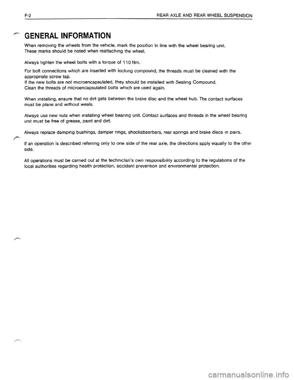 OPEL KADETT 1991  Electronic Workshop Manual Downloaded from www.Manualslib.com manuals search engine   