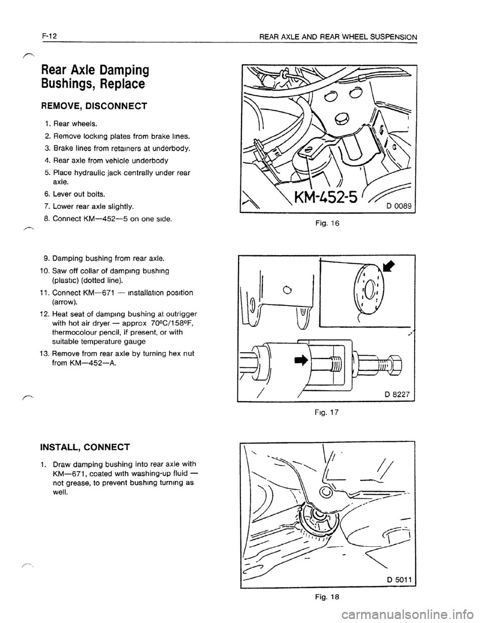 OPEL KADETT 1991  Electronic Workshop Manual Downloaded from www.Manualslib.com manuals search engine   