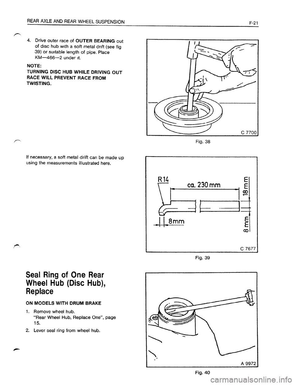 OPEL KADETT 1991  Electronic Workshop Manual Downloaded from www.Manualslib.com manuals search engine   