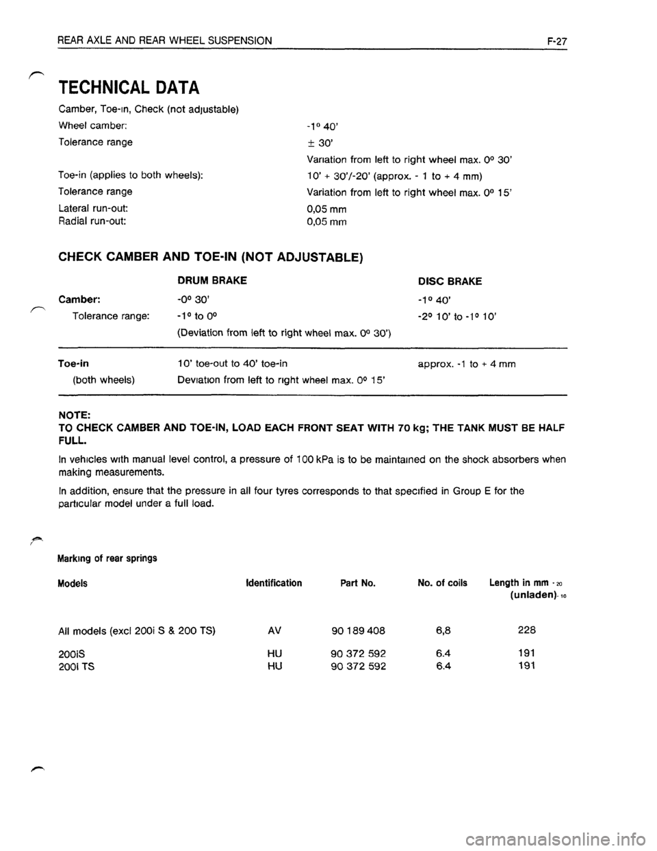 OPEL KADETT 1991  Electronic Workshop Manual Downloaded from www.Manualslib.com manuals search engine   
