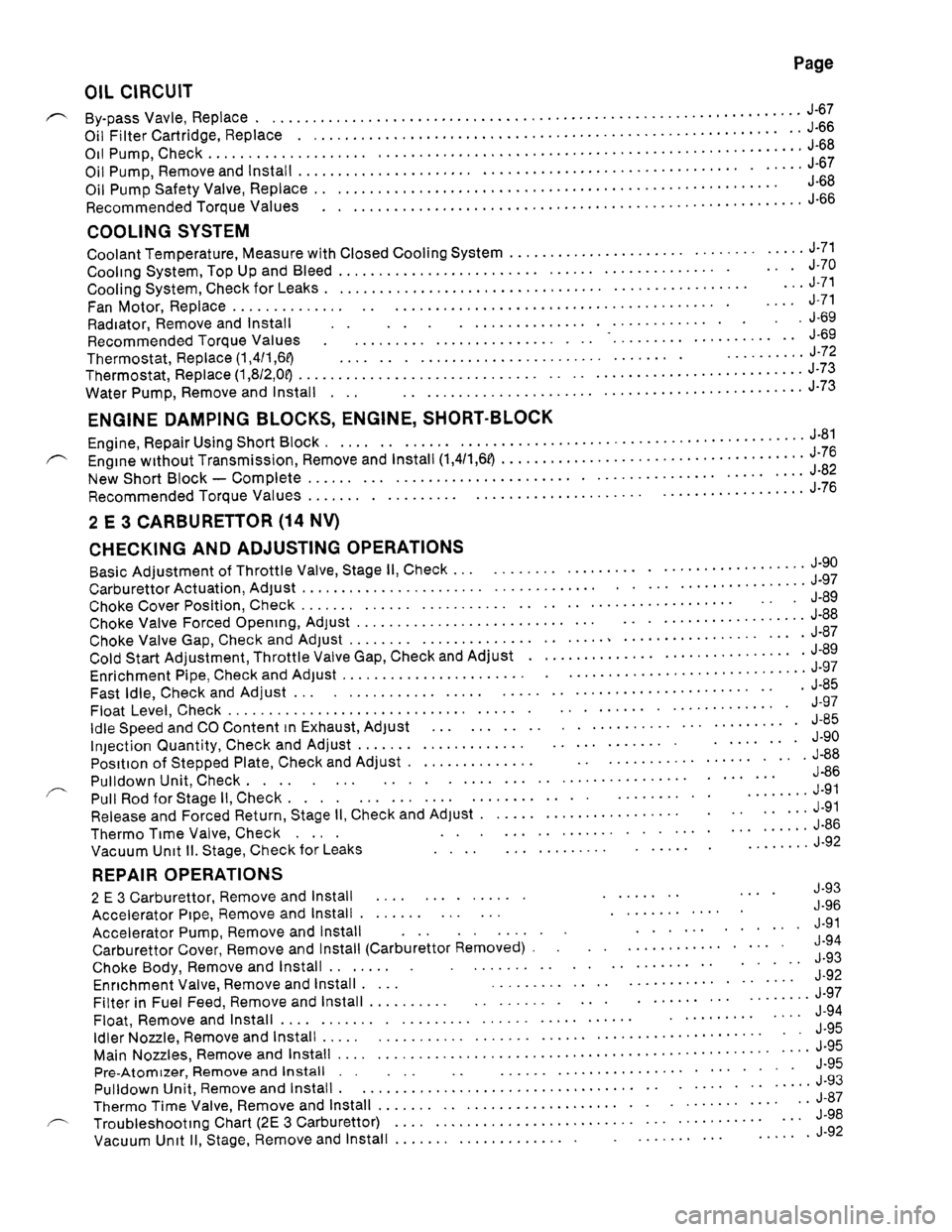 OPEL KADETT 1991  Electronic Workshop Manual Downloaded from www.Manualslib.com manuals search engine   